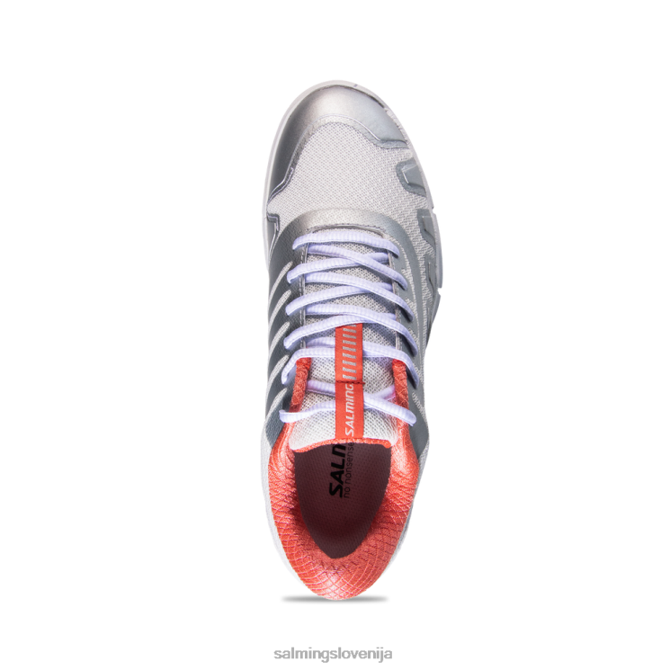 Salming ženske odboj kobre FT8Z53 čevlje bela/koralna